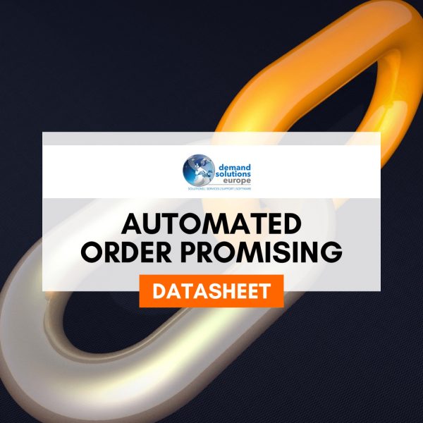 Digital Supply Chain - Automated Order Promising