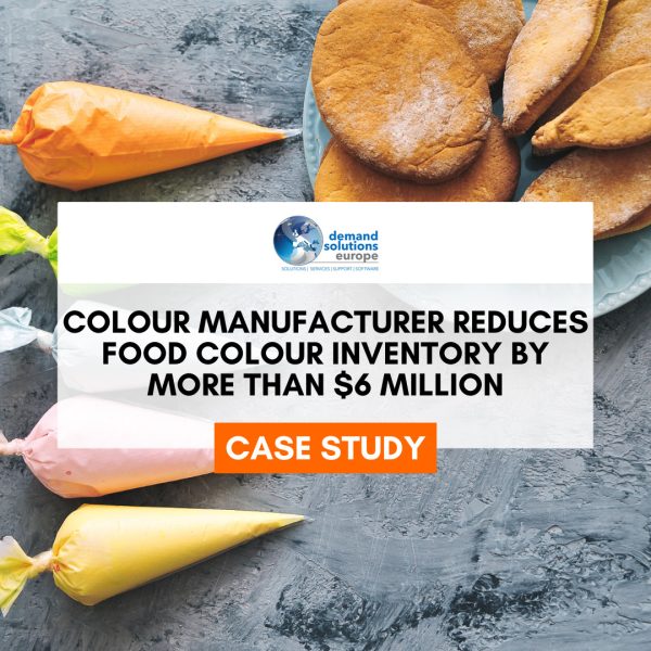 Colour Manufacturer Reduces Food Colour Inventory By More Than $6 Million